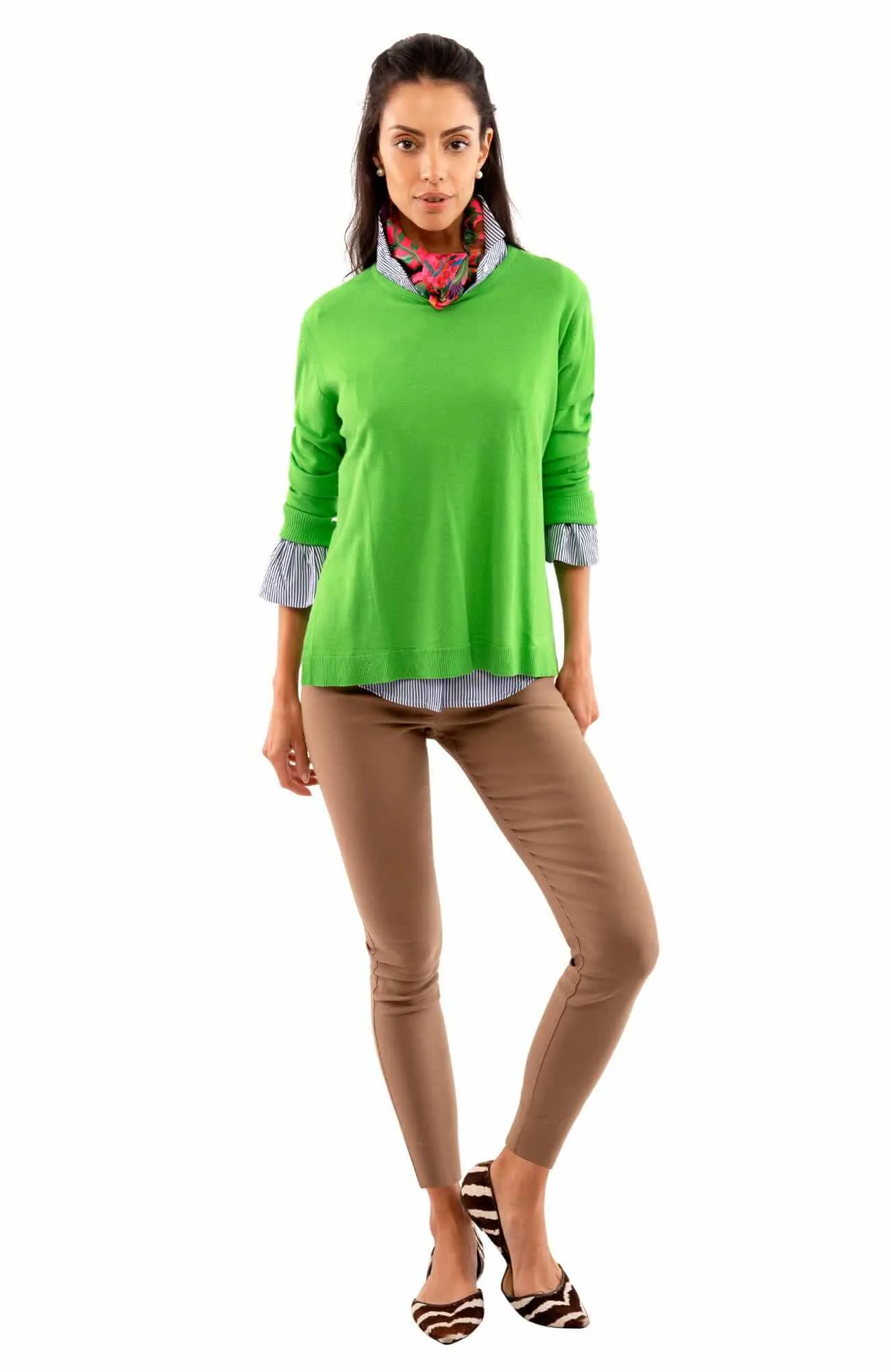Sneek A Peek Knit Sweater mature elegant