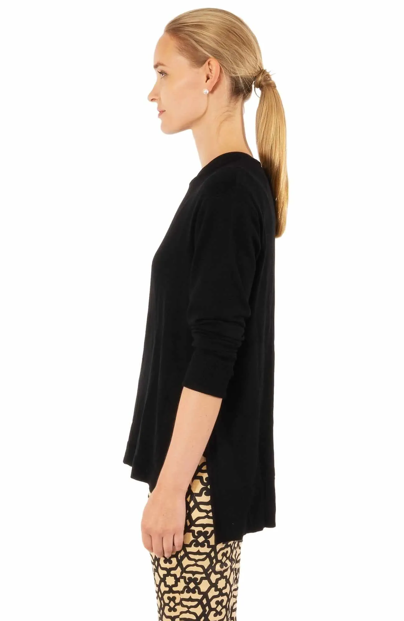 Sneek A Peek Knit Sweater mature elegant