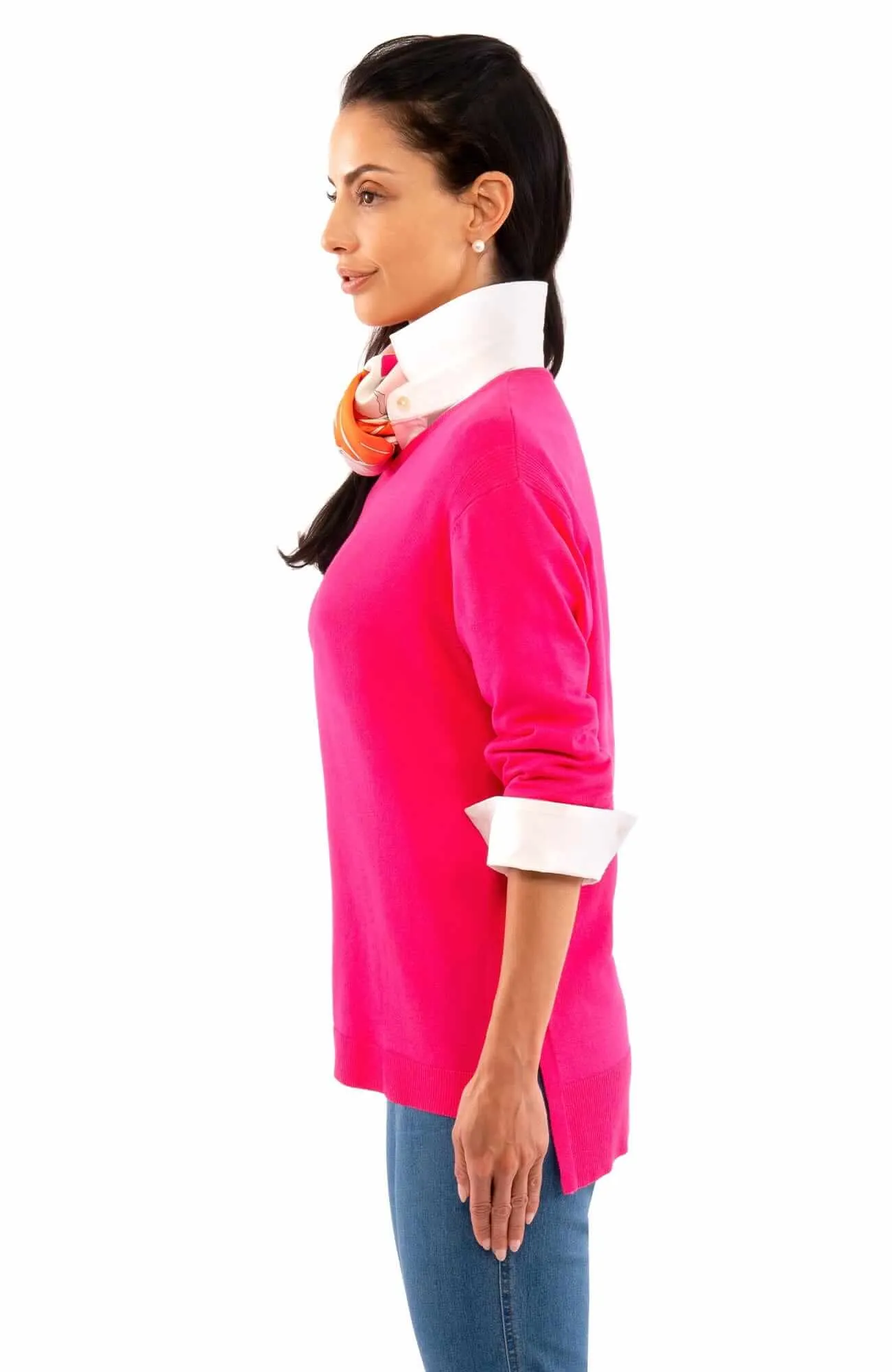 Sneek A Peek Knit Sweater mature elegant