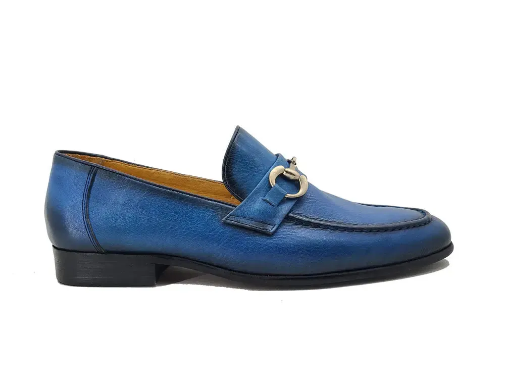 Soft Calf Leather with gold horse bit walk easy