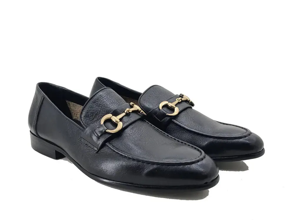 Soft Calf Leather with gold horse bit walk easy