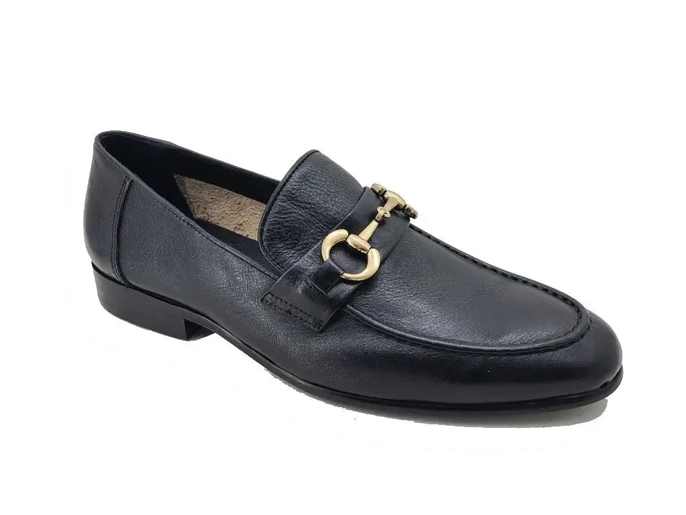Soft Calf Leather with gold horse bit walk easy