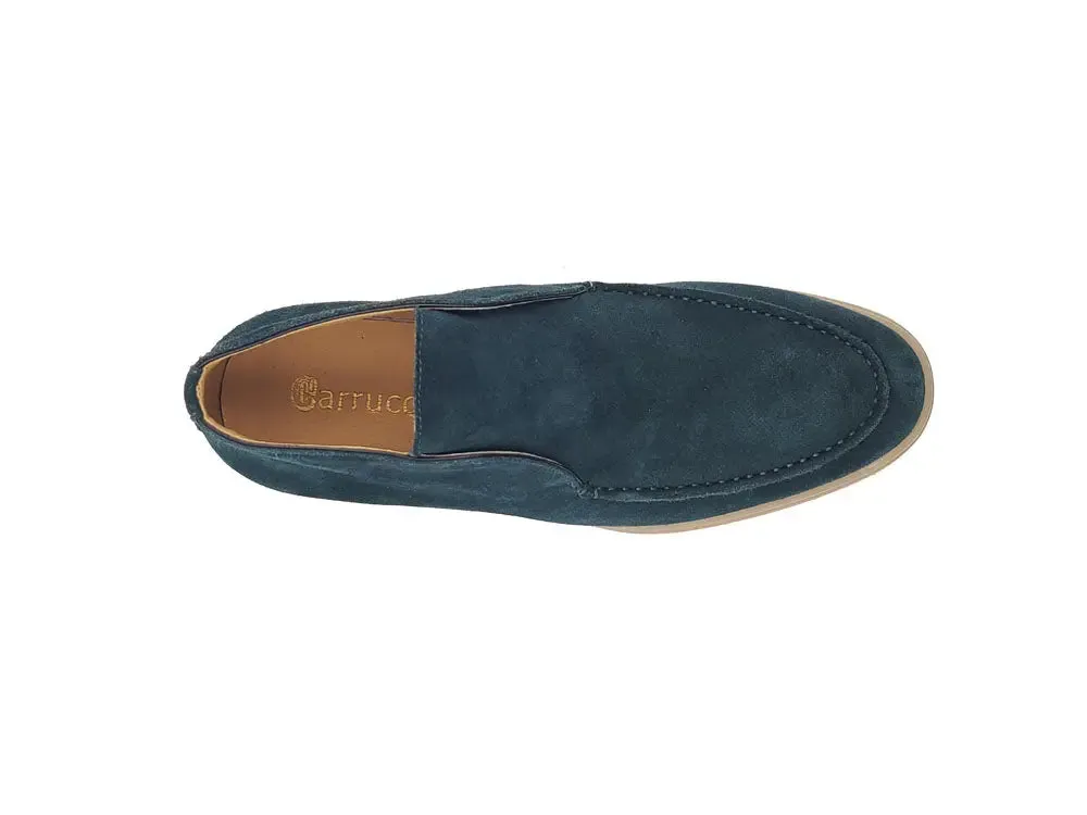 Soft Suede Comfort Loafer airport look