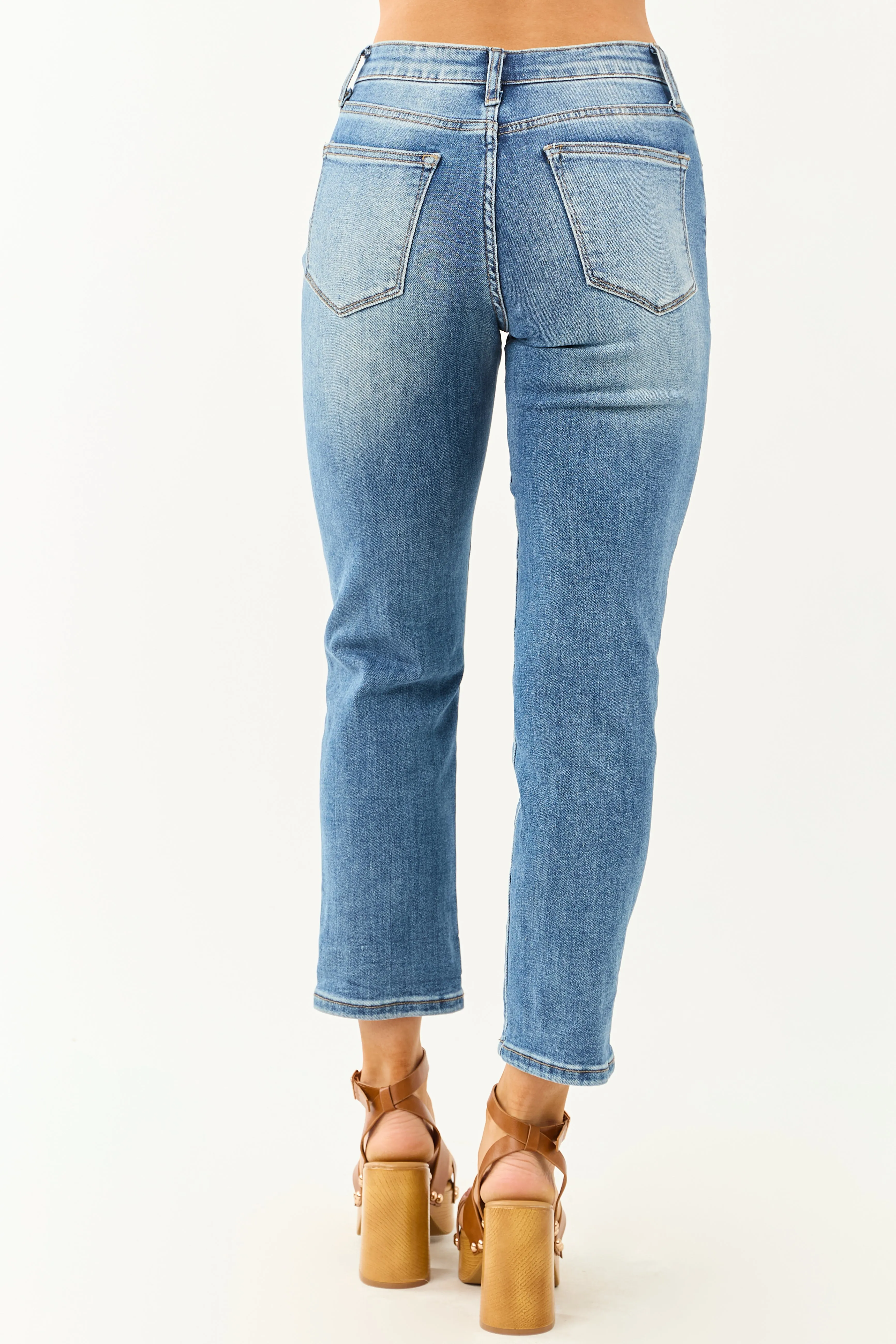 Special A Medium Tummy Control Stretchy Slim Straight Jeans trend guide
