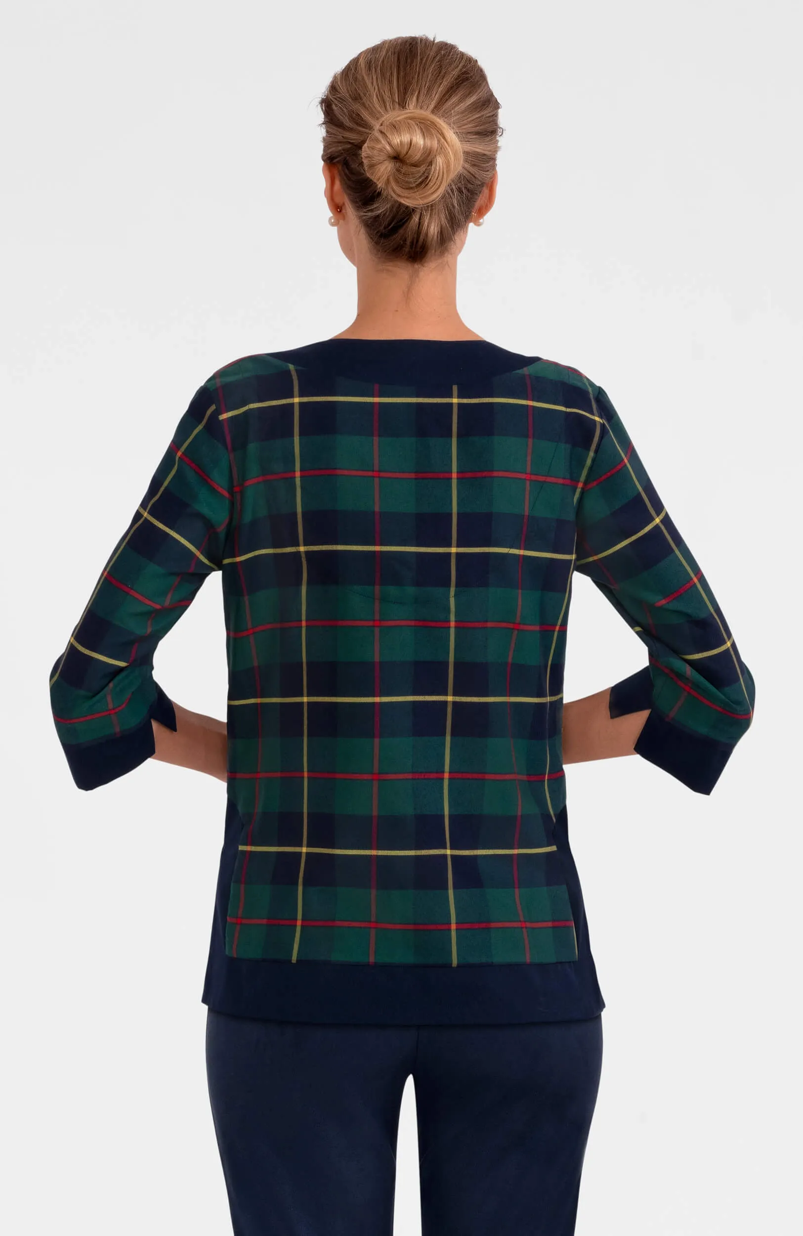 Split Neck Tunic - Plaidly Cooper smart thermostat