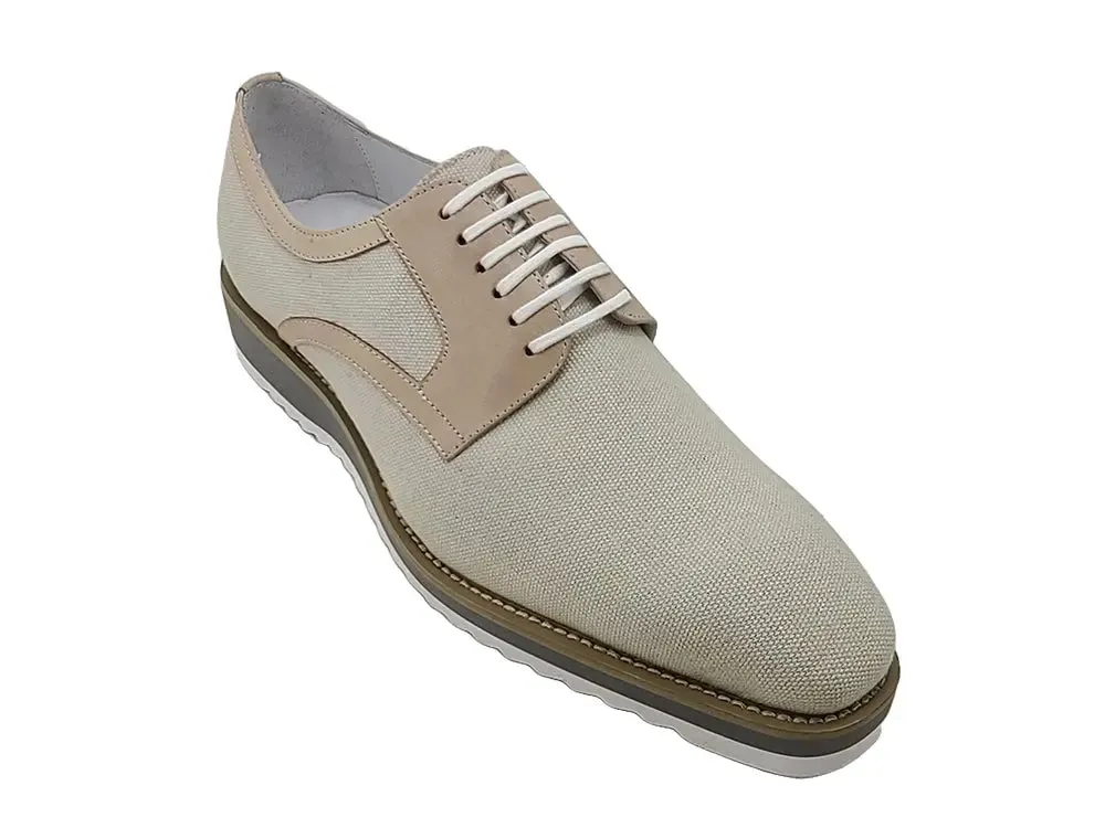 Spring Linen Mixed Media Oxford neutral shade