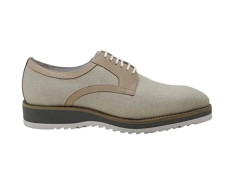 Spring Linen Mixed Media Oxford neutral shade
