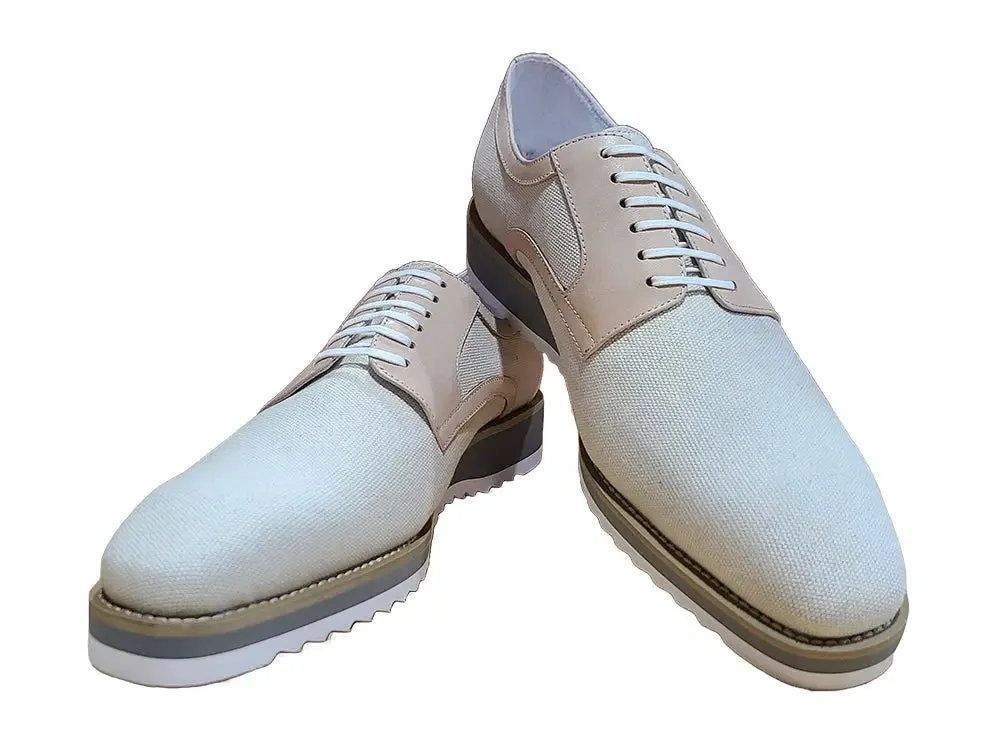 Spring Linen Mixed Media Oxford neutral shade