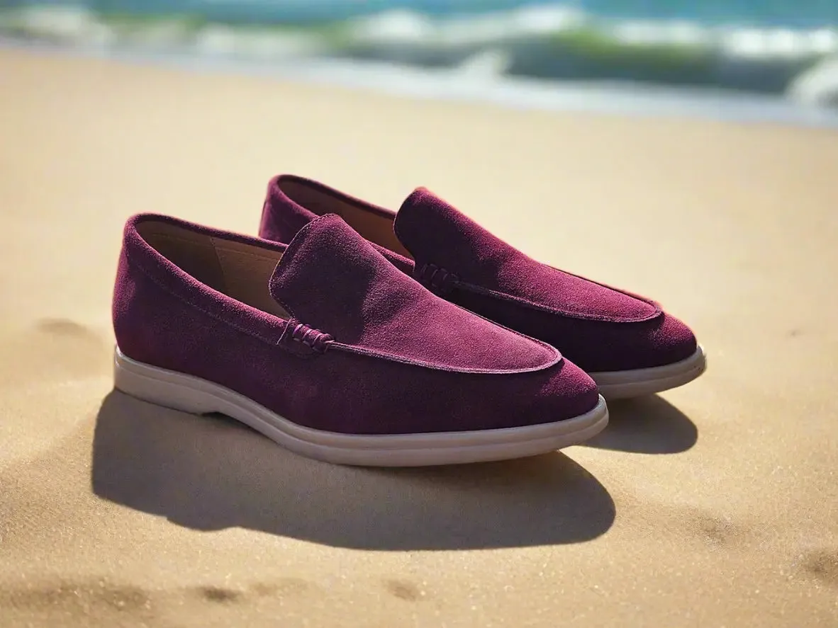 Supple Suede Loafer relaxed fit