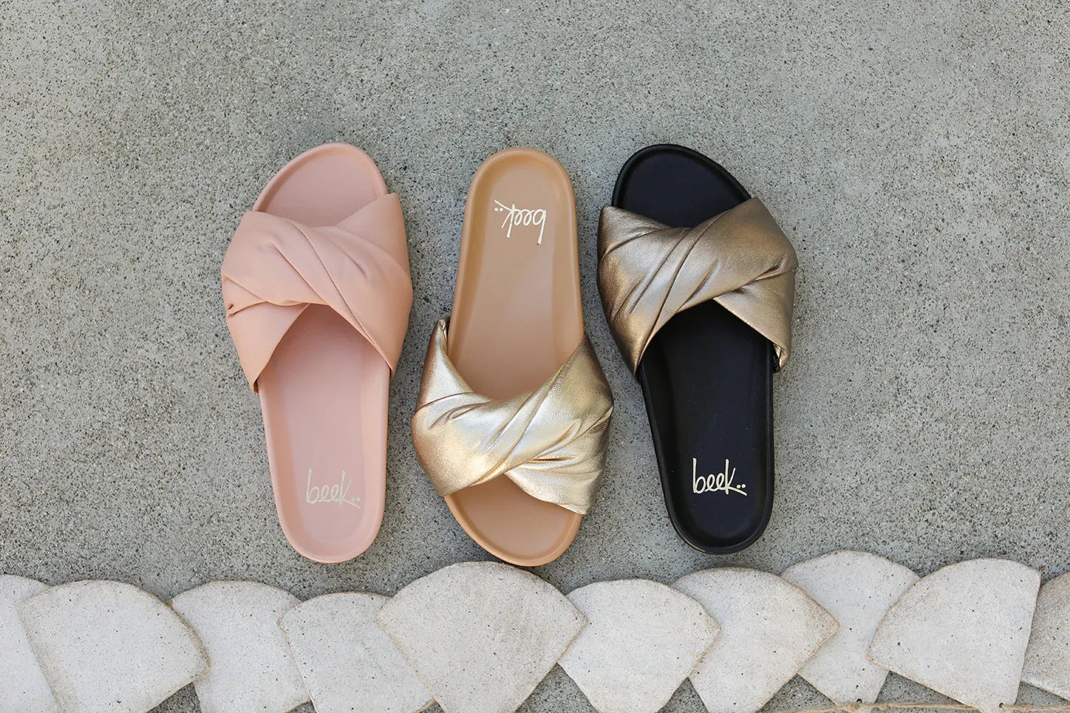 TESIA - Gold/Beach no stress