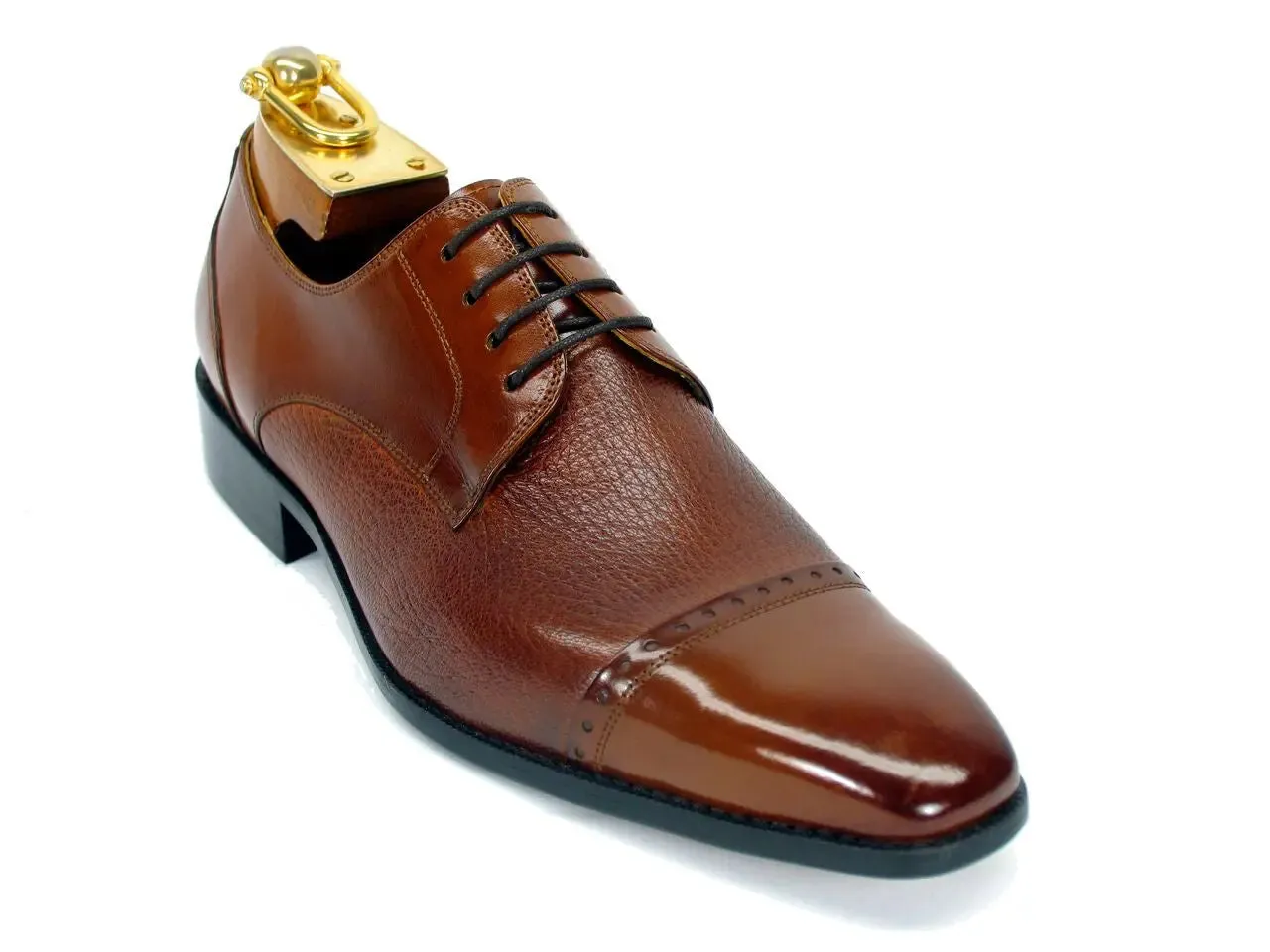 Textured Leather Blucher style upgrade