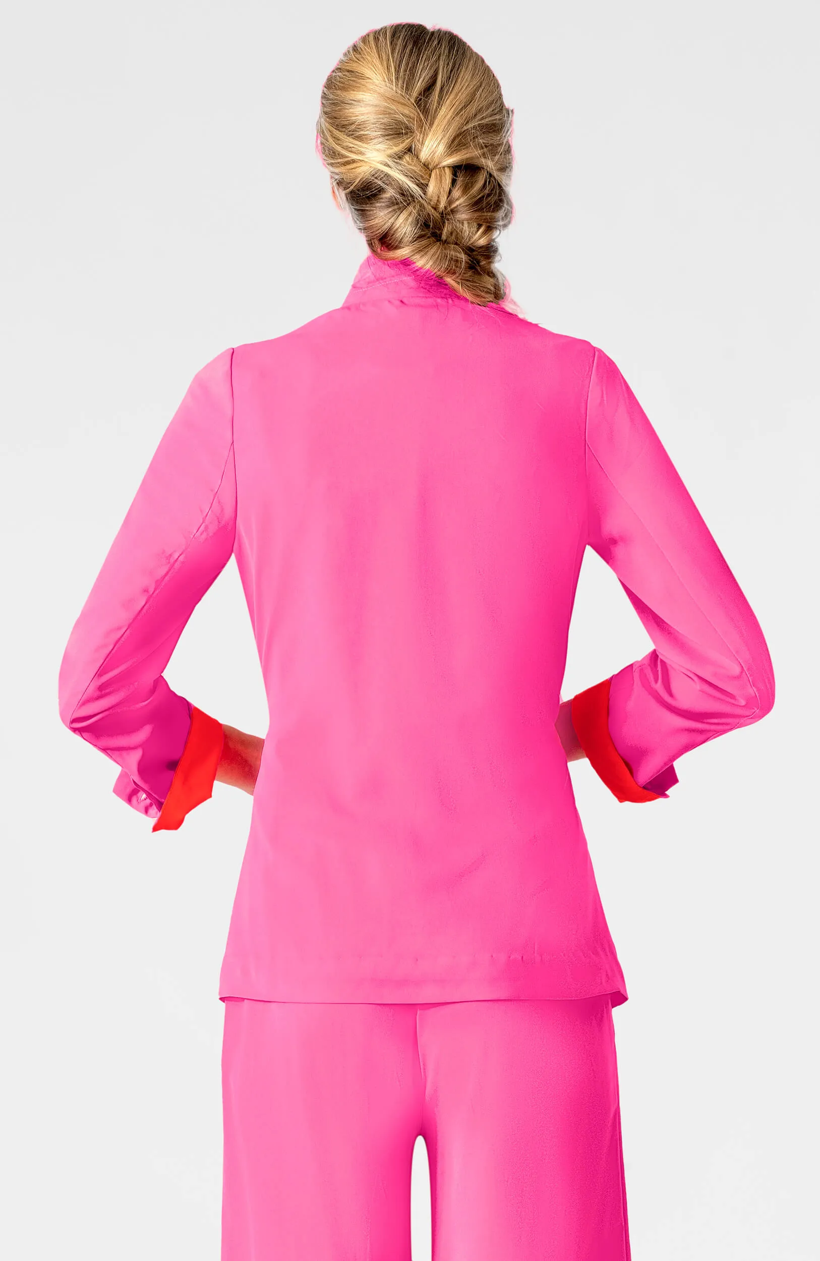 Tie Front Jacket - Silky Heaven summer cool