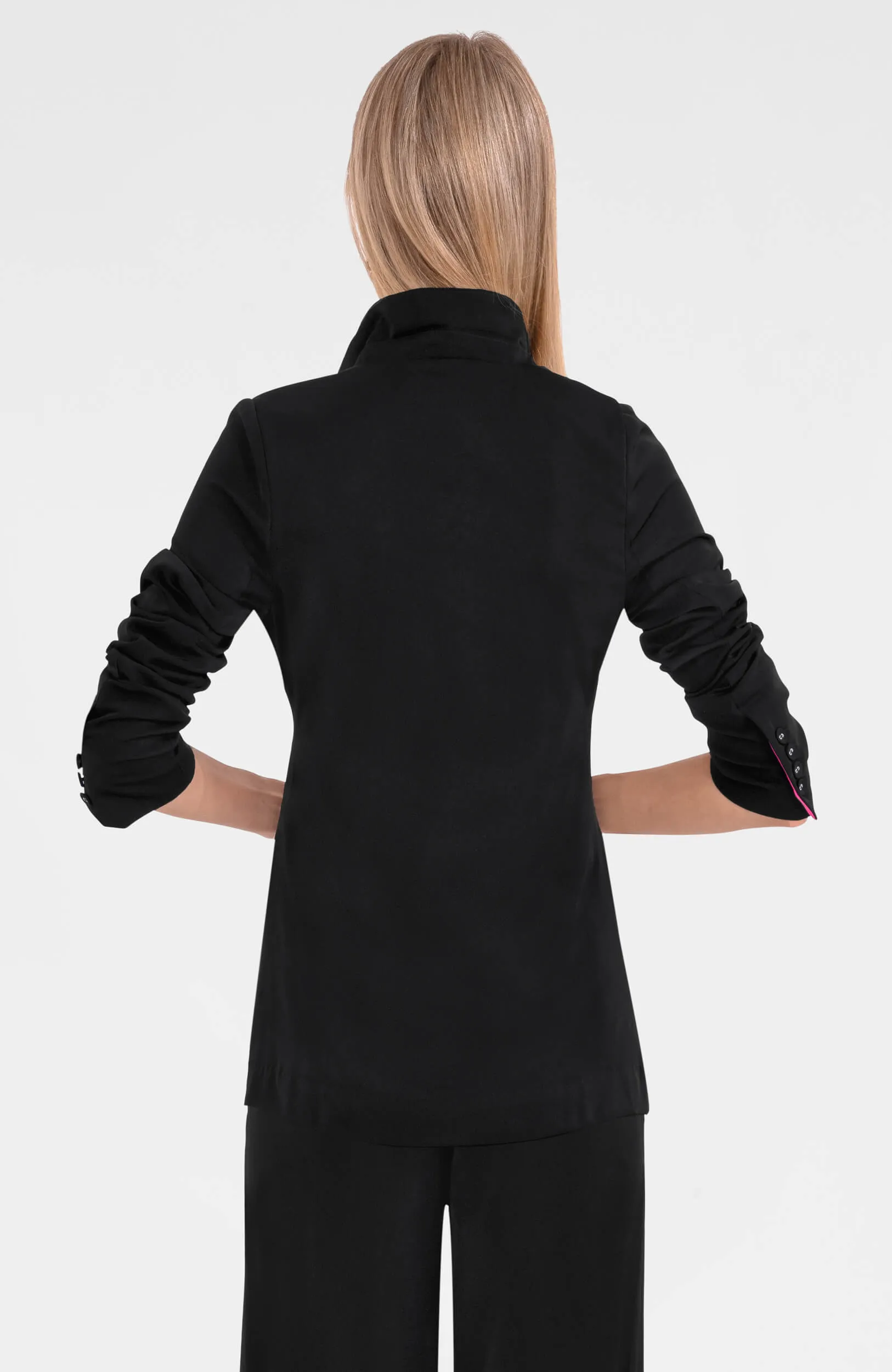 Tie Front Jacket - Silky Heaven summer cool