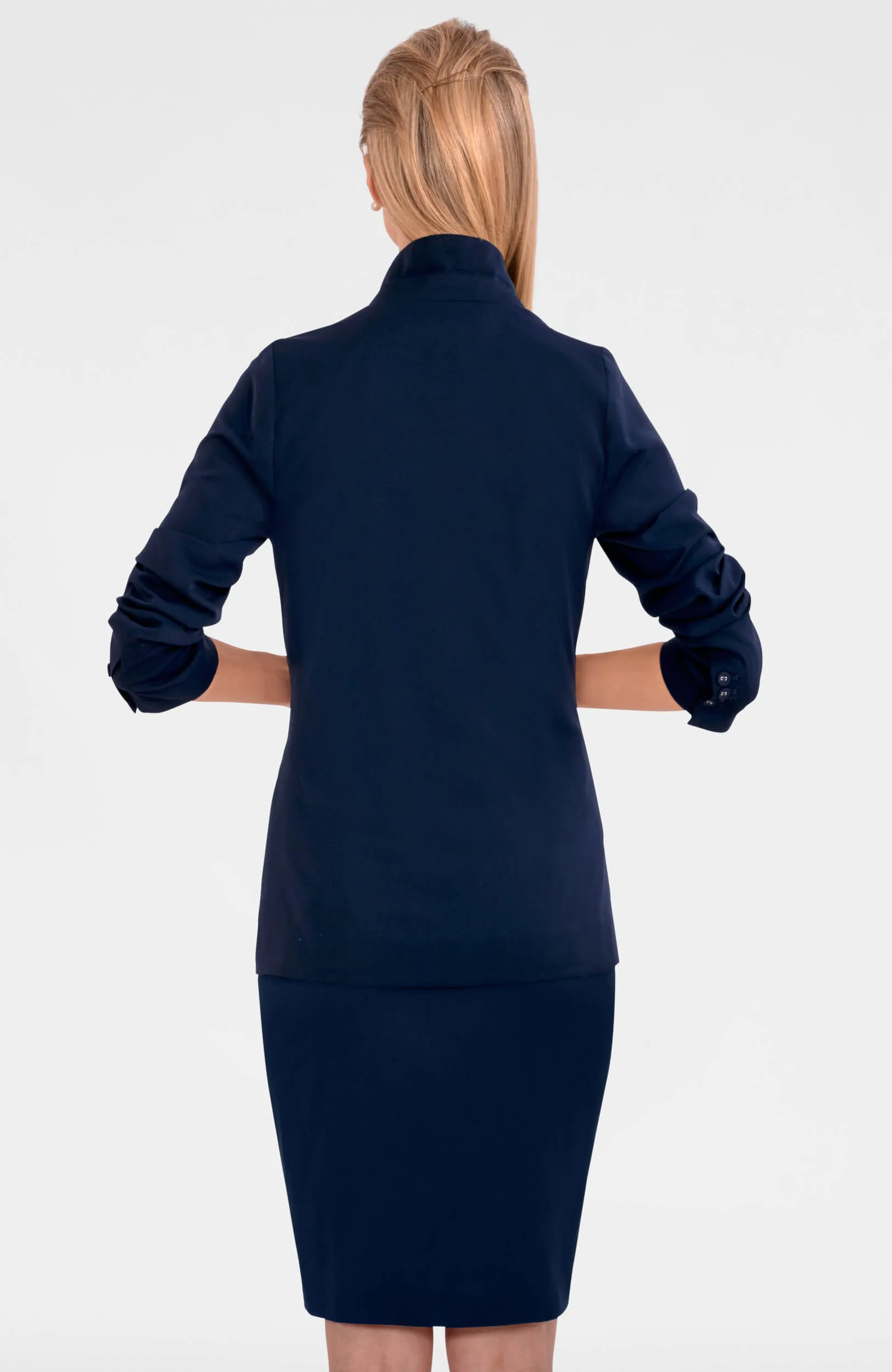Tie Front Jacket - Silky Heaven summer cool