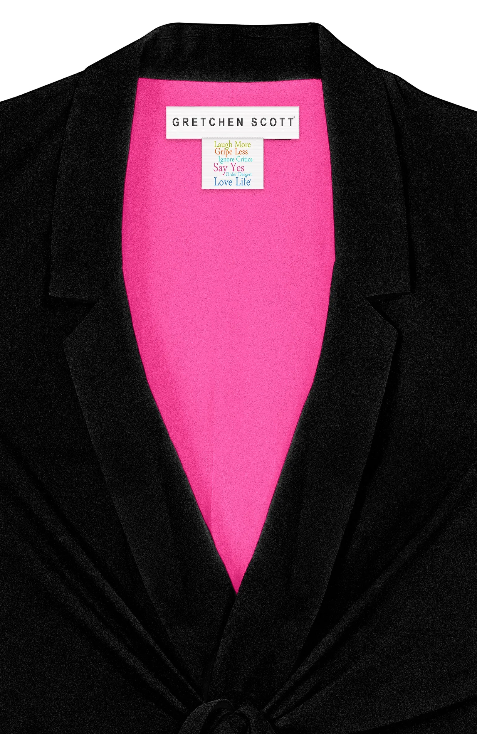 Tie Front Jacket - Silky Heaven summer cool