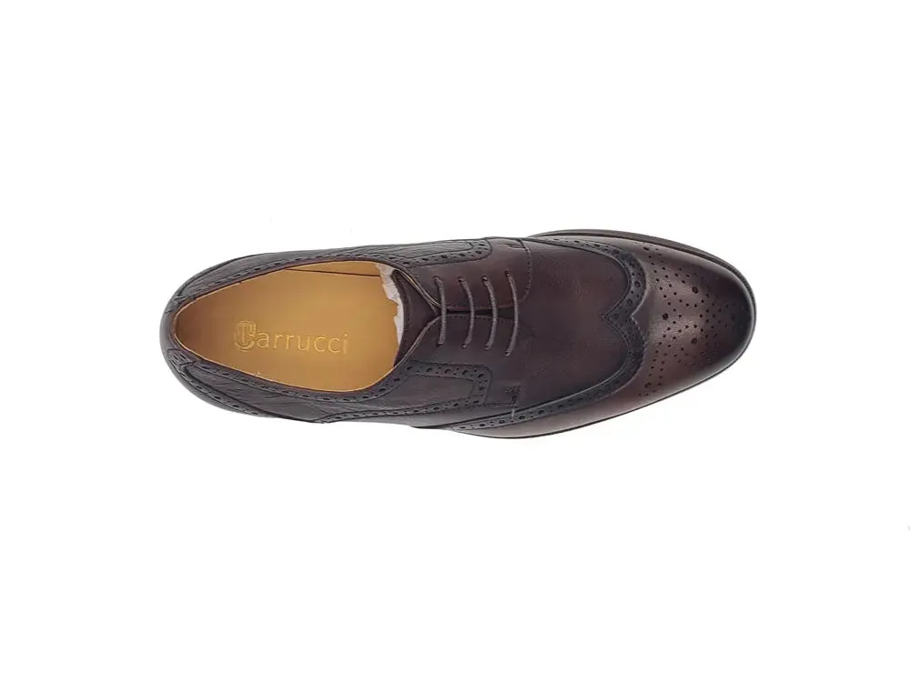 Tumbled Leather Blucher style Oxford with Flex Sole crafted soul