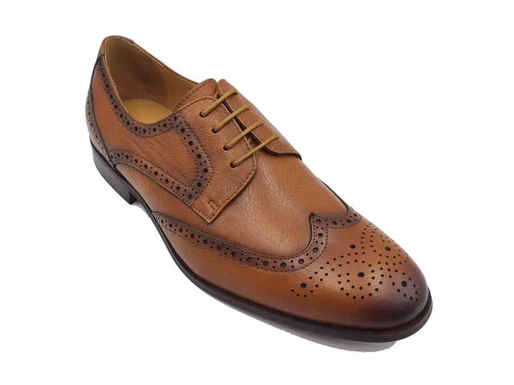 Tumbled Leather Blucher style Oxford with Flex Sole crafted soul