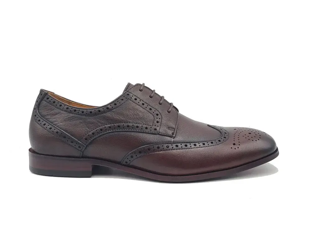 Tumbled Leather Blucher style Oxford with Flex Sole crafted soul