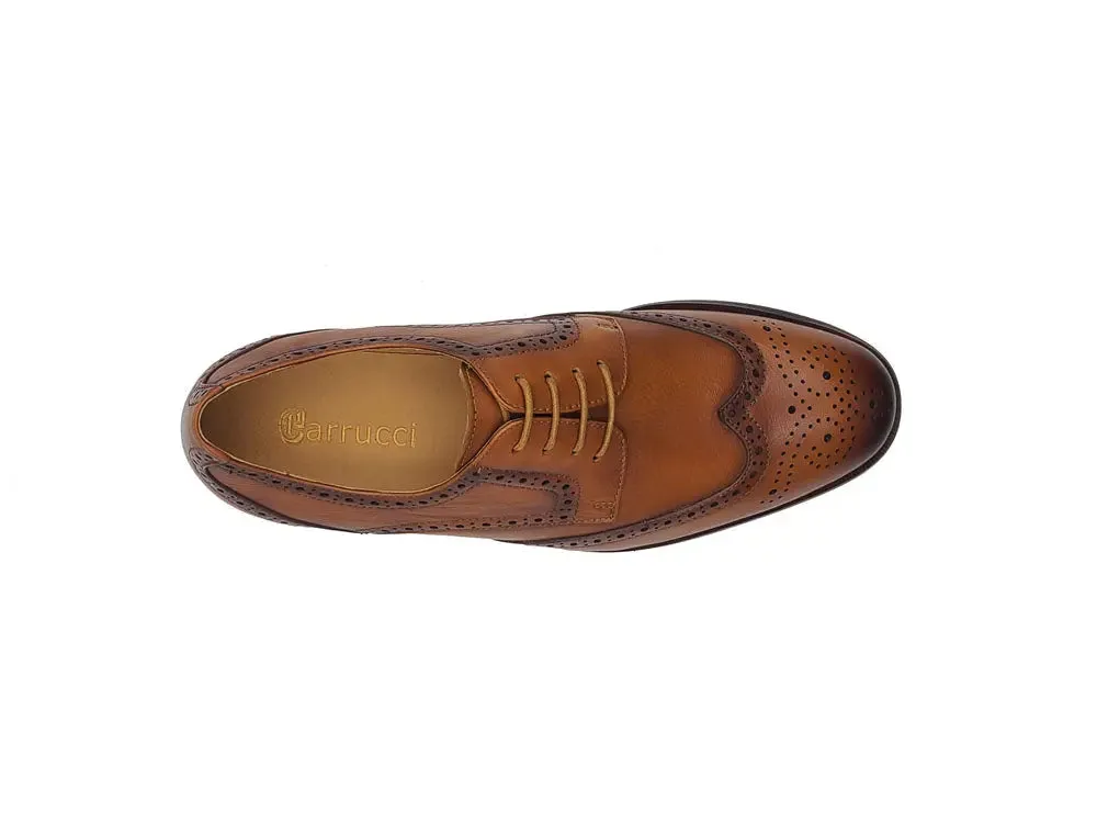 Tumbled Leather Blucher style Oxford with Flex Sole crafted soul