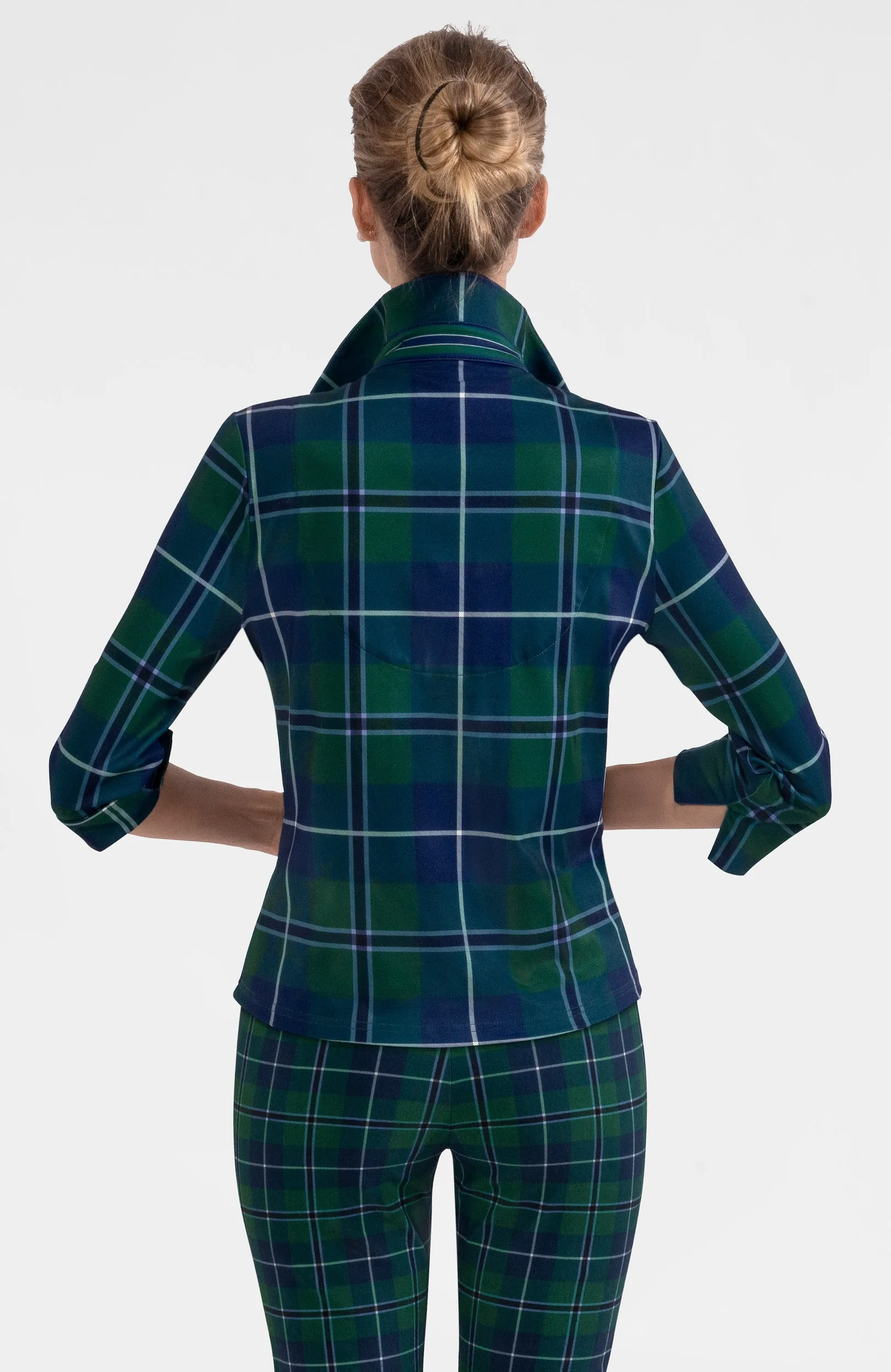 Twist & Shout Top - Melville Tartan ski insulated