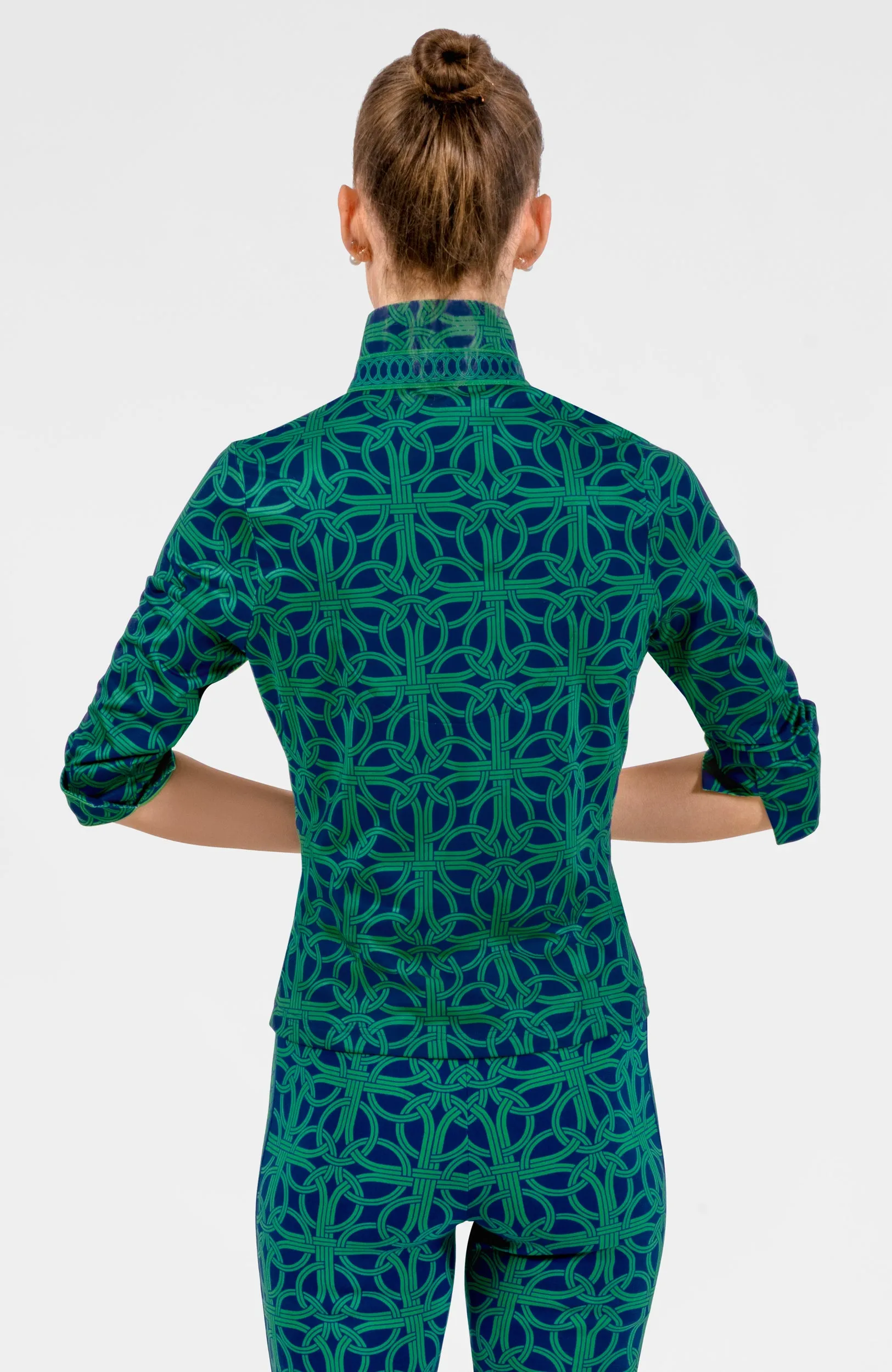 Twist & Shout Top - Ring Toss running breathable