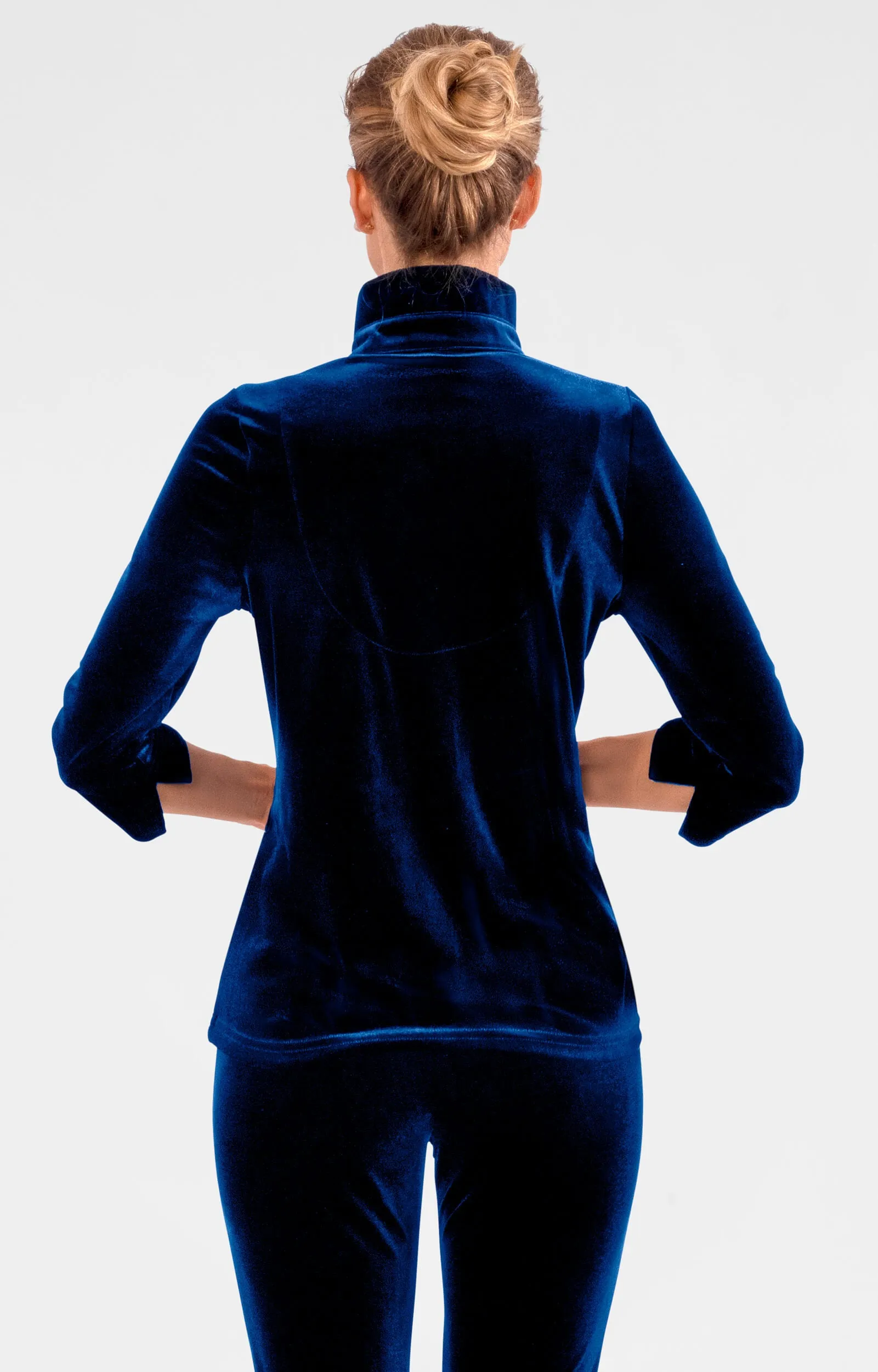 Twist & Shout Top - Silky Velvet commute essential