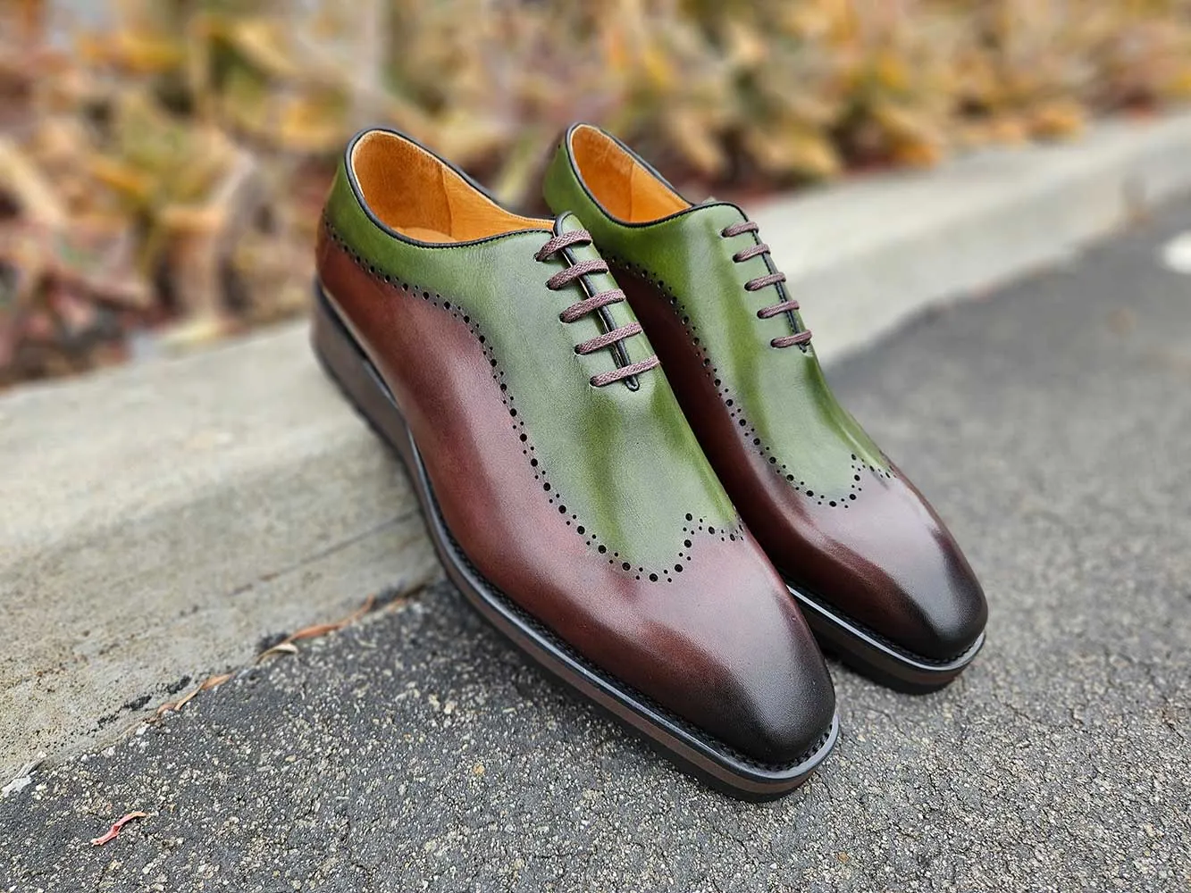 Two Tone Oxford With Lightweight Sole soft motion