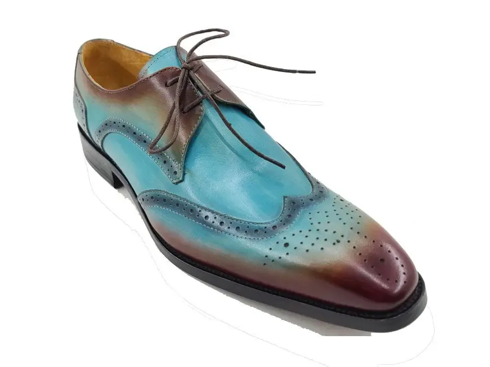 Two Tone Wingtip Blucher Oxford classic reform