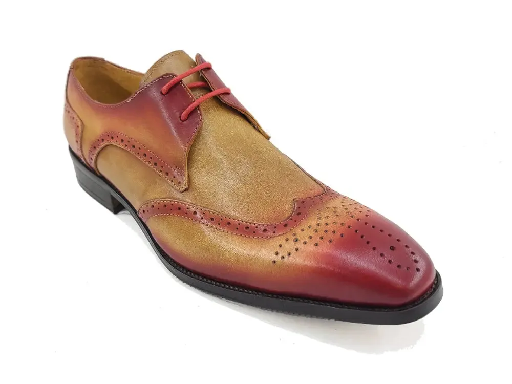 Two Tone Wingtip Blucher Oxford classic reform