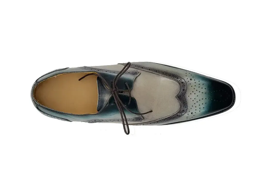 Two Tone Wingtip Blucher Oxford classic reform