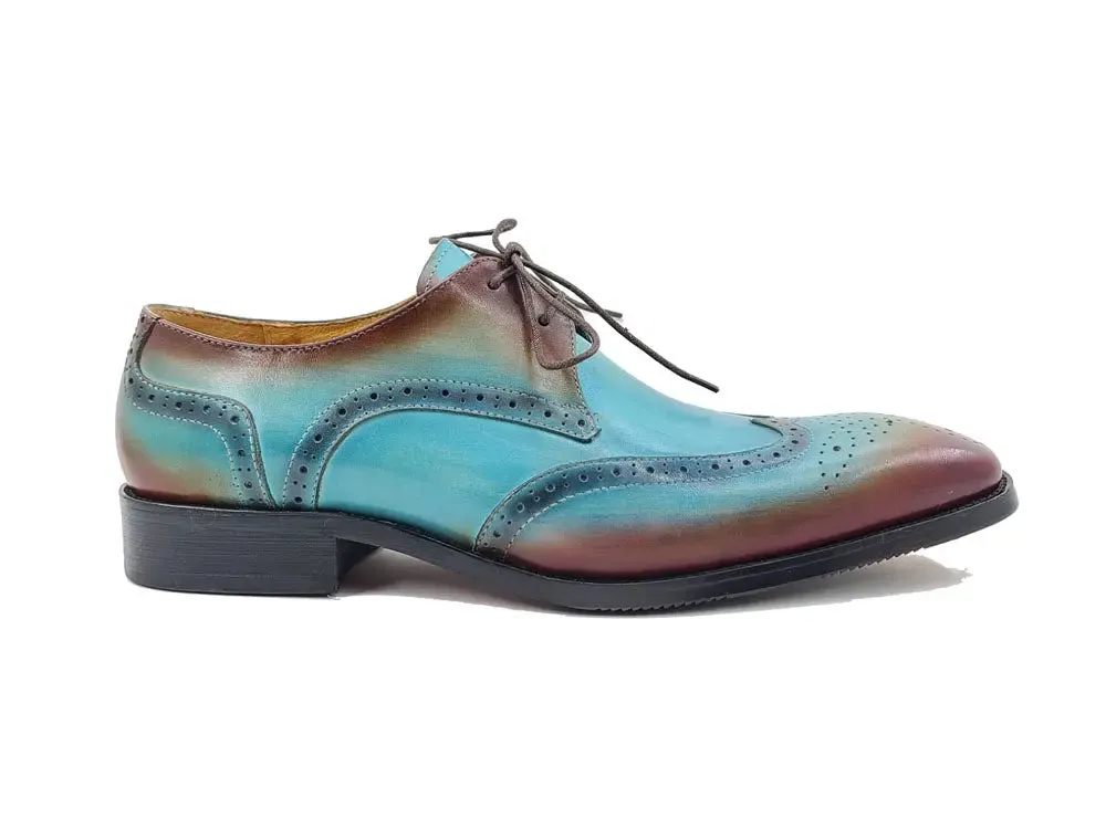 Two Tone Wingtip Blucher Oxford classic reform