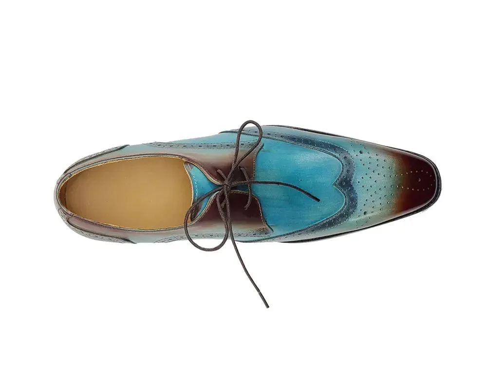 Two Tone Wingtip Blucher Oxford classic reform