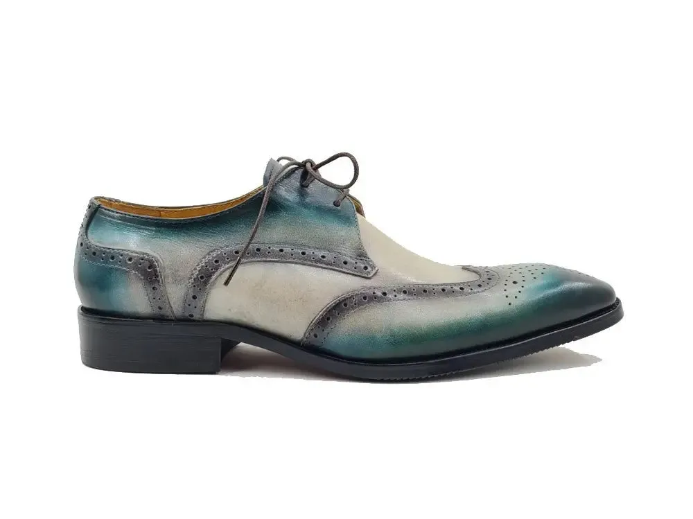 Two Tone Wingtip Blucher Oxford classic reform