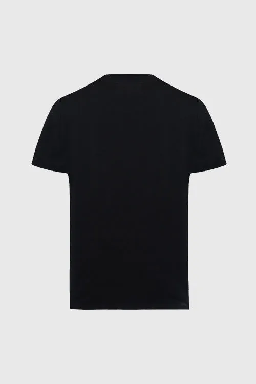 Under Logo Pocket Tee slogan attitude