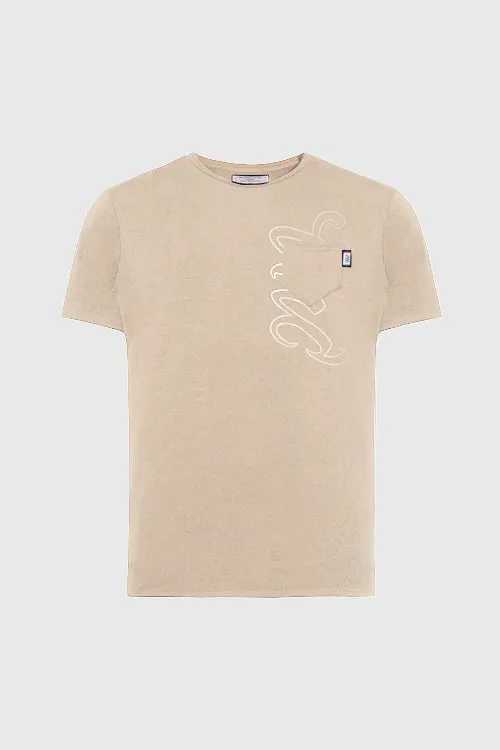 color-light nougat,Men,product:Under Logo Pocket Tee,removecolor,Tees,THC