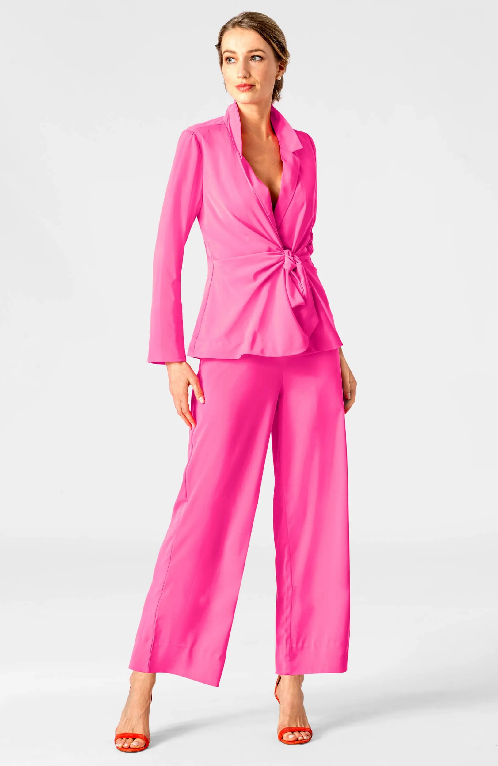 Uptown Girl Easy Pant - Silky Heaven office pants