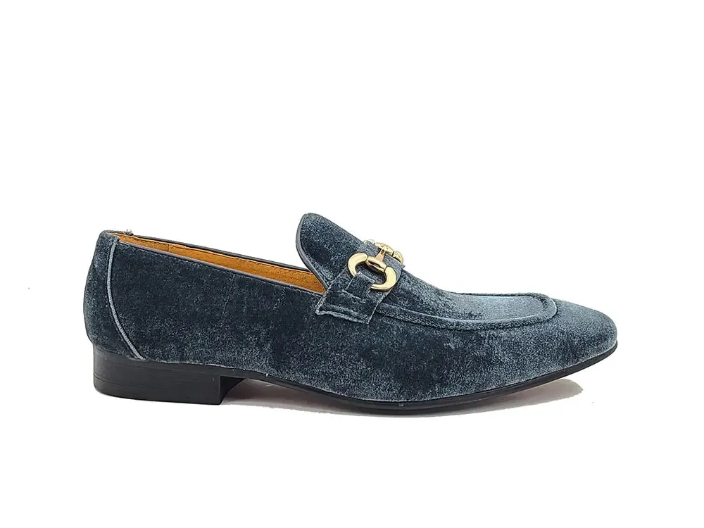 Velvet Buckle Loafer subtle vibe