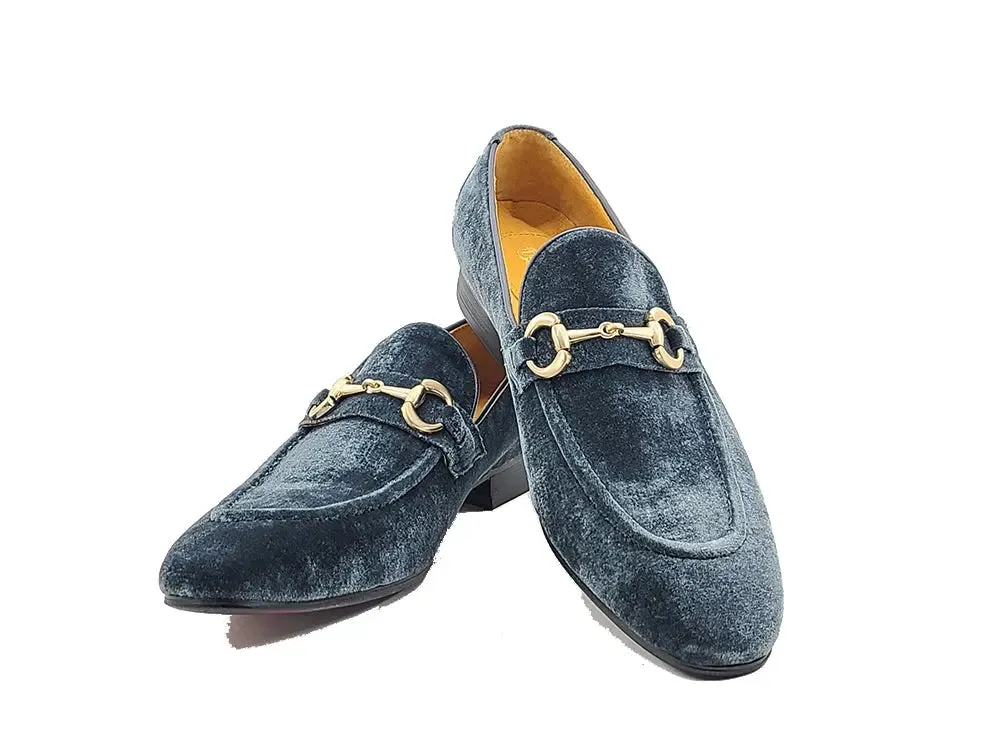 Velvet Buckle Loafer subtle vibe