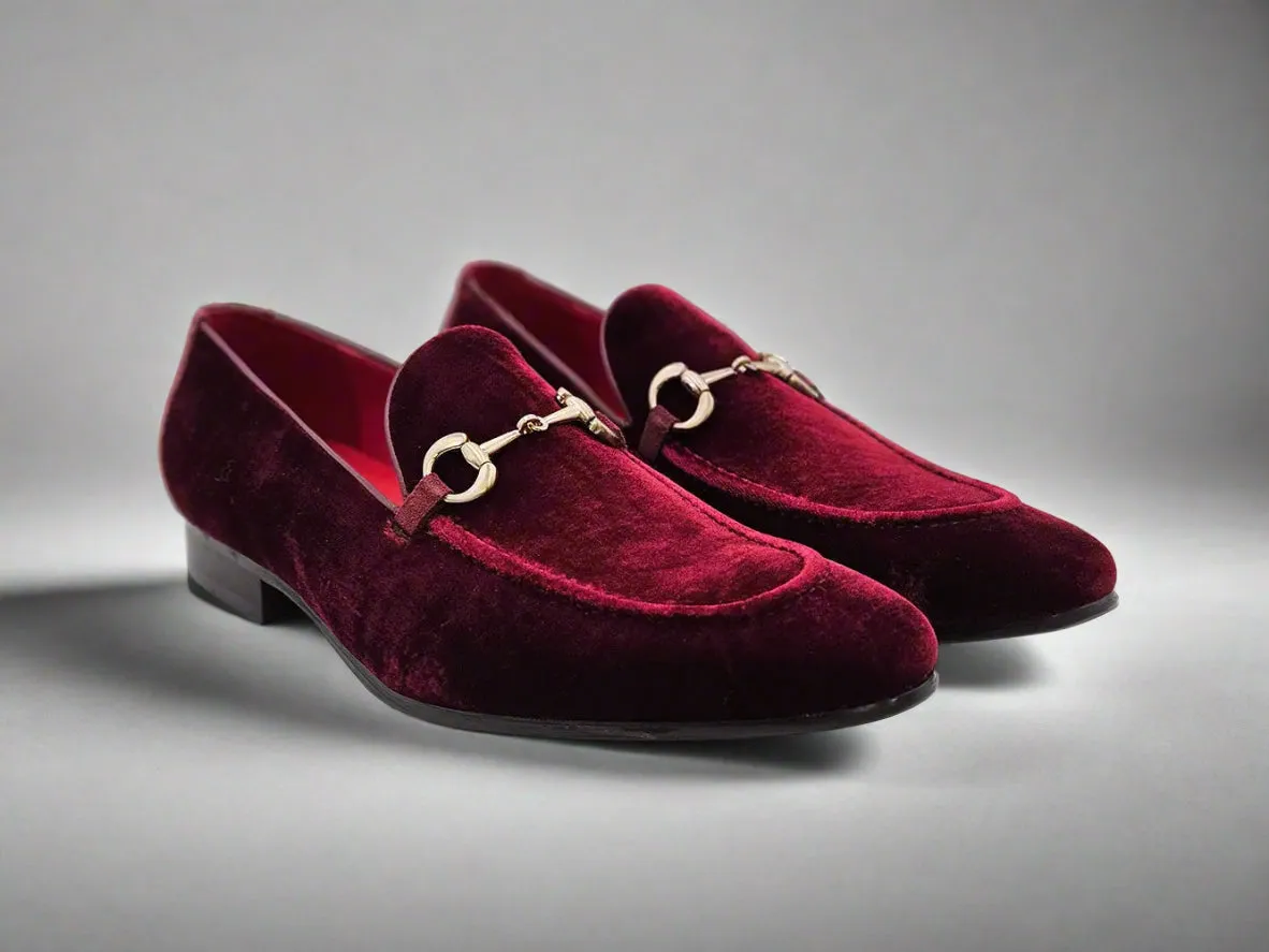 Velvet Buckle Loafer subtle vibe