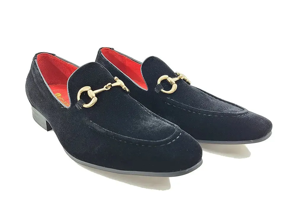 Velvet Buckle Loafer subtle vibe