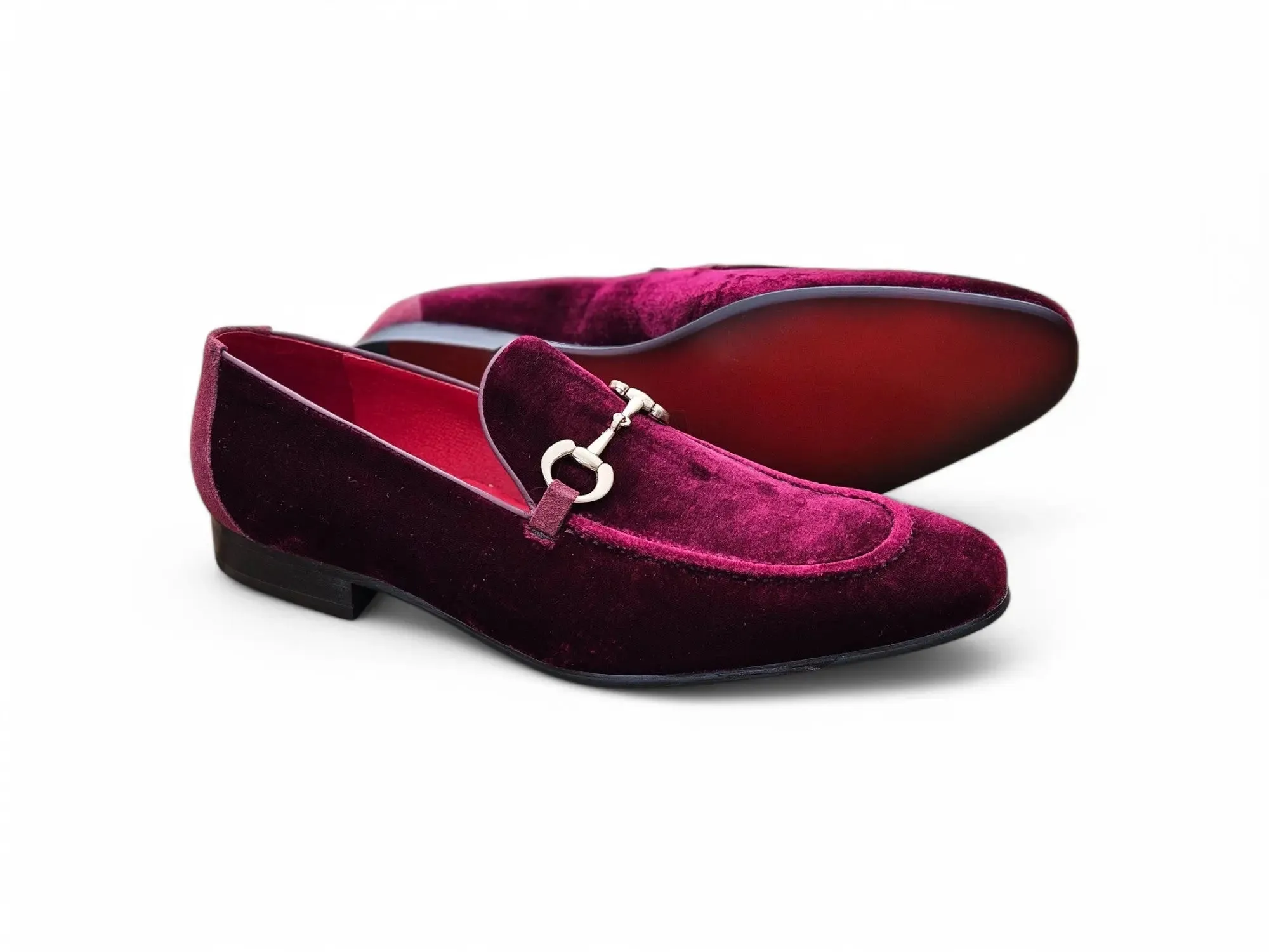 Velvet Buckle Loafer subtle vibe