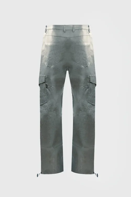 Waxed Faux Leather Comfortable Jeans style need