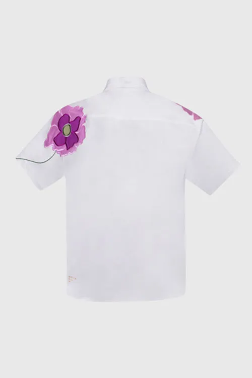 We Grow Button Up Shirt spring-autumn versatile