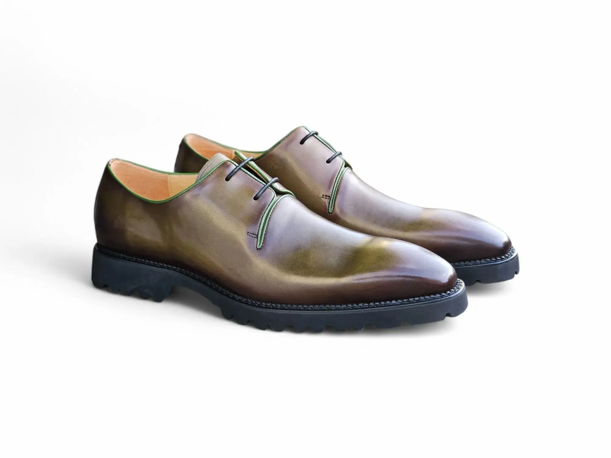 Whole Cut Derby With Lug Sole soft vibe