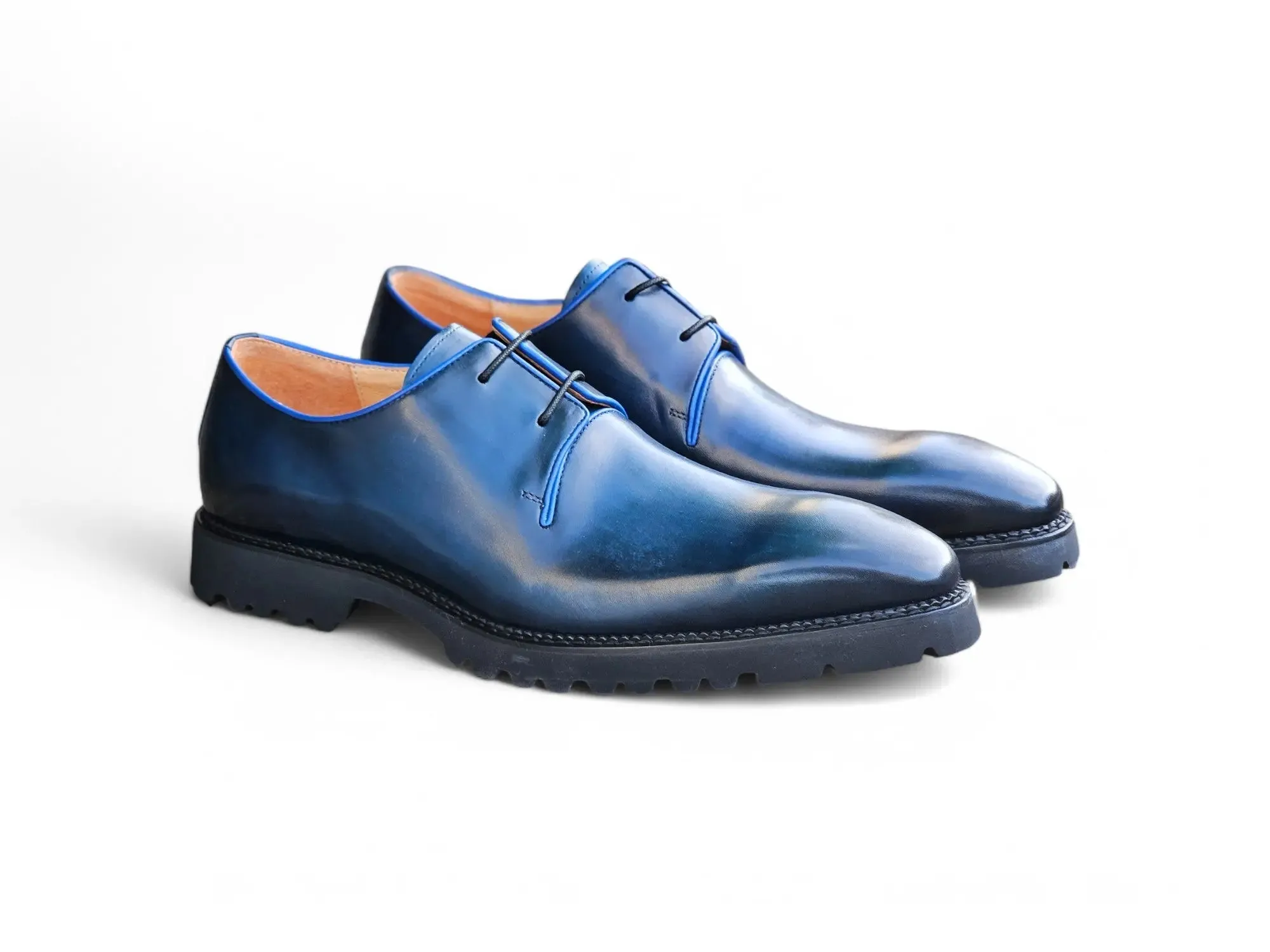 Whole Cut Derby With Lug Sole soft vibe