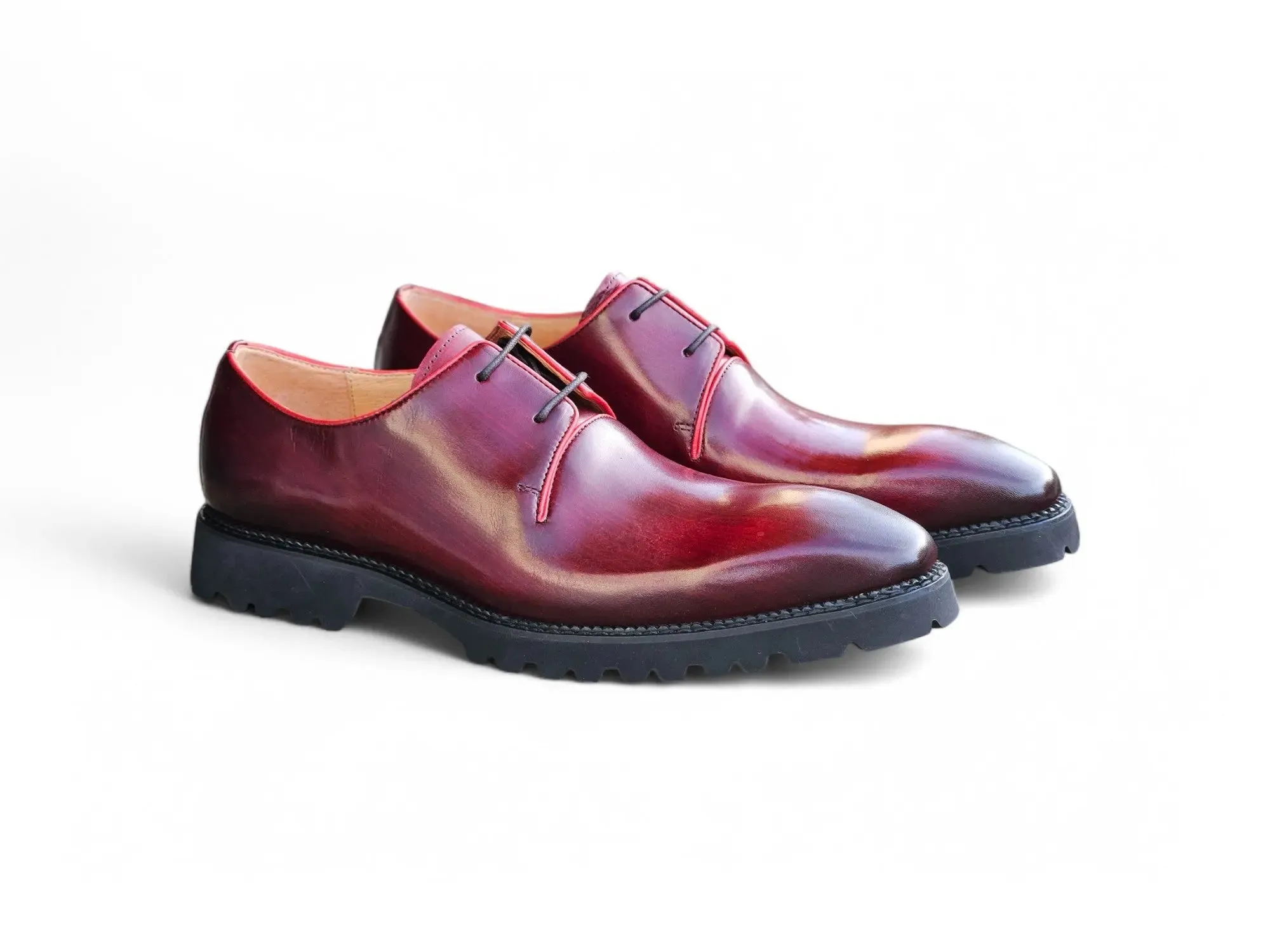 Whole Cut Derby With Lug Sole soft vibe