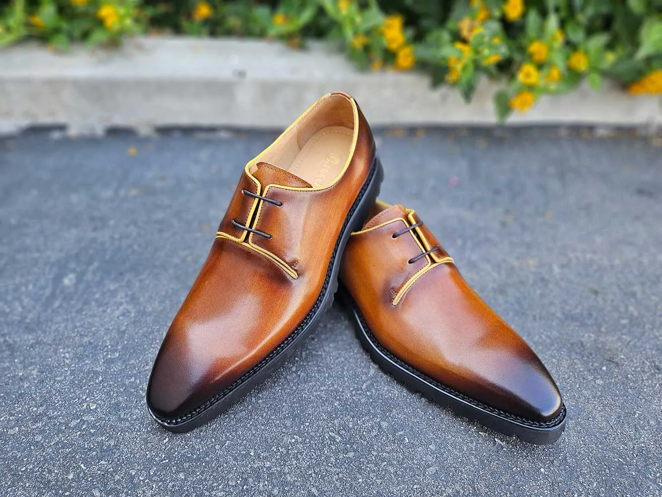 Whole Cut Derby With Lug Sole soft vibe