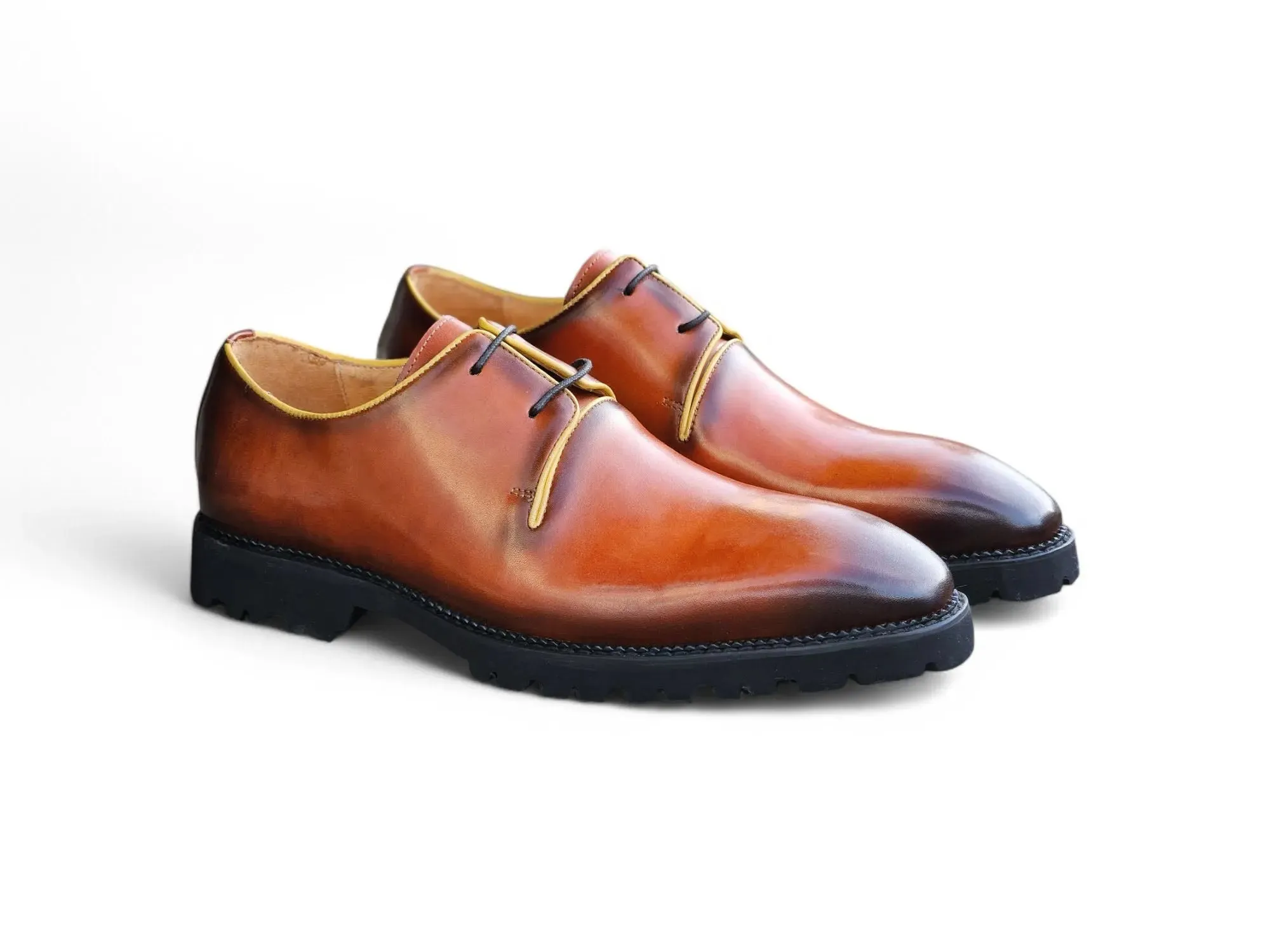 Whole Cut Derby With Lug Sole soft vibe