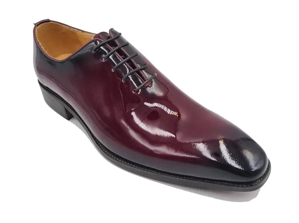 Wholecut Patent Leather Oxford flow feel
