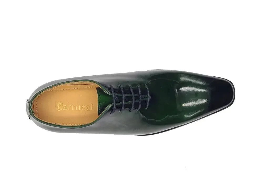 Wholecut Patent Leather Oxford flow feel